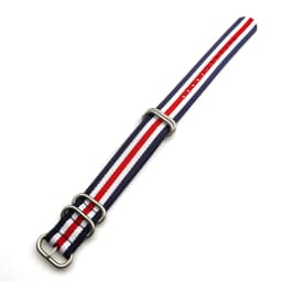 Nylon Nato Watch Strap WatchBand Stainless Steel 5 Rings Buckle Woven Fabric Watchband Belt 18mm 20mm 22mm 24mm