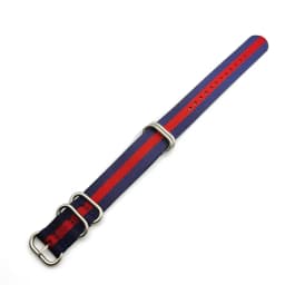 Nylon Nato Watch Strap WatchBand Stainless Steel 5 Rings Buckle Woven Fabric Watchband Belt 18mm 20mm 22mm 24mm