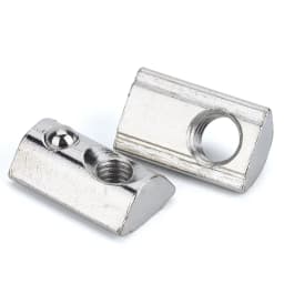 10-20PCS/lot 20 Series Roll-in T Spring Nuts M3 M4 M5 M6 For 2020 Aluminum Profiles Groove 6