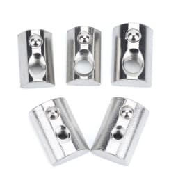 10-20PCS/lot 20 Series Roll-in T Spring Nuts M3 M4 M5 M6 For 2020 Aluminum Profiles Groove 6