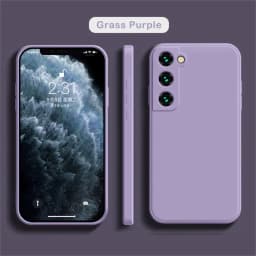Liquid Silicone Case For Samsung Galaxy A51 A71 4G A42 A52 A72 S21 S22 S22Plus 22Ultra Note 9 10 20 Plus S10 Lite Cover