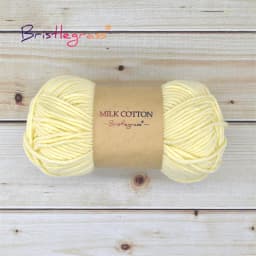 BRISTLEGRASS 1 Skein 50g Acrylic Crochet Yarn 5 Strand Milk Cotton Thread Baby Sweater Scarf Doll Fabric DIY Hand Knitting Craft