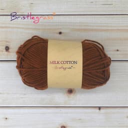 BRISTLEGRASS 1 Skein 50g Acrylic Crochet Yarn 5 Strand Milk Cotton Thread Baby Sweater Scarf Doll Fabric DIY Hand Knitting Craft