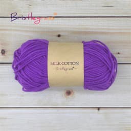 BRISTLEGRASS 1 Skein 50g Acrylic Crochet Yarn 5 Strand Milk Cotton Thread Baby Sweater Scarf Doll Fabric DIY Hand Knitting Craft