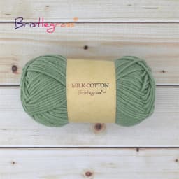 BRISTLEGRASS 1 Skein 50g Acrylic Crochet Yarn 5 Strand Milk Cotton Thread Baby Sweater Scarf Doll Fabric DIY Hand Knitting Craft