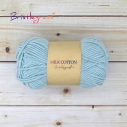 BRISTLEGRASS 1 Skein 50g Acrylic Crochet Yarn 5 Strand Milk Cotton Thread Baby Sweater Scarf Doll Fabric DIY Hand Knitting Craft