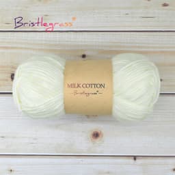 BRISTLEGRASS 1 Skein 50g Acrylic Crochet Yarn 5 Strand Milk Cotton Thread Baby Sweater Scarf Doll Fabric DIY Hand Knitting Craft