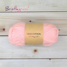 BRISTLEGRASS 1 Skein 50g Acrylic Crochet Yarn 5 Strand Milk Cotton Thread Baby Sweater Scarf Doll Fabric DIY Hand Knitting Craft