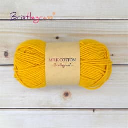 BRISTLEGRASS 1 Skein 50g Acrylic Crochet Yarn 5 Strand Milk Cotton Thread Baby Sweater Scarf Doll Fabric DIY Hand Knitting Craft