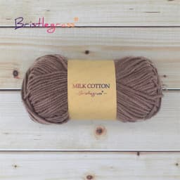 BRISTLEGRASS 1 Skein 50g Acrylic Crochet Yarn 5 Strand Milk Cotton Thread Baby Sweater Scarf Doll Fabric DIY Hand Knitting Craft