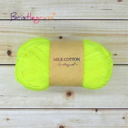 BRISTLEGRASS 1 Skein 50g Acrylic Crochet Yarn 5 Strand Milk Cotton Thread Baby Sweater Scarf Doll Fabric DIY Hand Knitting Craft