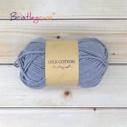 BRISTLEGRASS 1 Skein 50g Acrylic Crochet Yarn 5 Strand Milk Cotton Thread Baby Sweater Scarf Doll Fabric DIY Hand Knitting Craft