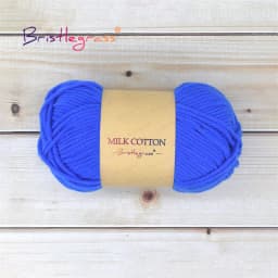 BRISTLEGRASS 1 Skein 50g Acrylic Crochet Yarn 5 Strand Milk Cotton Thread Baby Sweater Scarf Doll Fabric DIY Hand Knitting Craft