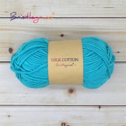BRISTLEGRASS 1 Skein 50g Acrylic Crochet Yarn 5 Strand Milk Cotton Thread Baby Sweater Scarf Doll Fabric DIY Hand Knitting Craft