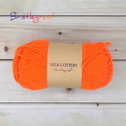 BRISTLEGRASS 1 Skein 50g Acrylic Crochet Yarn 5 Strand Milk Cotton Thread Baby Sweater Scarf Doll Fabric DIY Hand Knitting Craft