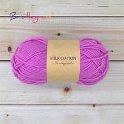 BRISTLEGRASS 1 Skein 50g Acrylic Crochet Yarn 5 Strand Milk Cotton Thread Baby Sweater Scarf Doll Fabric DIY Hand Knitting Craft