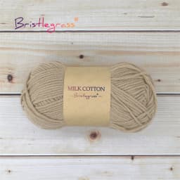 BRISTLEGRASS 1 Skein 50g Acrylic Crochet Yarn 5 Strand Milk Cotton Thread Baby Sweater Scarf Doll Fabric DIY Hand Knitting Craft