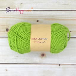 BRISTLEGRASS 1 Skein 50g Acrylic Crochet Yarn 5 Strand Milk Cotton Thread Baby Sweater Scarf Doll Fabric DIY Hand Knitting Craft