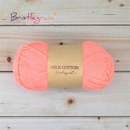 BRISTLEGRASS 1 Skein 50g Acrylic Crochet Yarn 5 Strand Milk Cotton Thread Baby Sweater Scarf Doll Fabric DIY Hand Knitting Craft