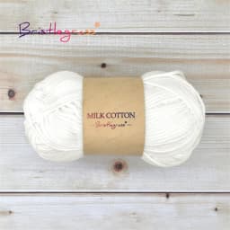 BRISTLEGRASS 1 Skein 50g Acrylic Crochet Yarn 5 Strand Milk Cotton Thread Baby Sweater Scarf Doll Fabric DIY Hand Knitting Craft