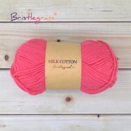 BRISTLEGRASS 1 Skein 50g Acrylic Crochet Yarn 5 Strand Milk Cotton Thread Baby Sweater Scarf Doll Fabric DIY Hand Knitting Craft