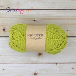 BRISTLEGRASS 1 Skein 50g Acrylic Crochet Yarn 5 Strand Milk Cotton Thread Baby Sweater Scarf Doll Fabric DIY Hand Knitting Craft