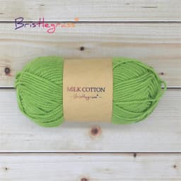 BRISTLEGRASS 1 Skein 50g Acrylic Crochet Yarn 5 Strand Milk Cotton Thread Baby Sweater Scarf Doll Fabric DIY Hand Knitting Craft