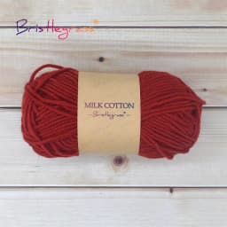 BRISTLEGRASS 1 Skein 50g Acrylic Crochet Yarn 5 Strand Milk Cotton Thread Baby Sweater Scarf Doll Fabric DIY Hand Knitting Craft