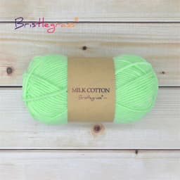 BRISTLEGRASS 1 Skein 50g Acrylic Crochet Yarn 5 Strand Milk Cotton Thread Baby Sweater Scarf Doll Fabric DIY Hand Knitting Craft