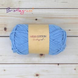 BRISTLEGRASS 1 Skein 50g Acrylic Crochet Yarn 5 Strand Milk Cotton Thread Baby Sweater Scarf Doll Fabric DIY Hand Knitting Craft