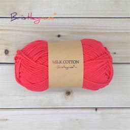 BRISTLEGRASS 1 Skein 50g Acrylic Crochet Yarn 5 Strand Milk Cotton Thread Baby Sweater Scarf Doll Fabric DIY Hand Knitting Craft