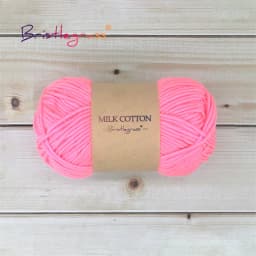 BRISTLEGRASS 1 Skein 50g Acrylic Crochet Yarn 5 Strand Milk Cotton Thread Baby Sweater Scarf Doll Fabric DIY Hand Knitting Craft