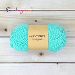 BRISTLEGRASS 1 Skein 50g Acrylic Crochet Yarn 5 Strand Milk Cotton Thread Baby Sweater Scarf Doll Fabric DIY Hand Knitting Craft