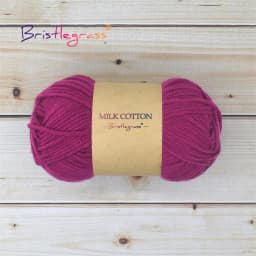 BRISTLEGRASS 1 Skein 50g Acrylic Crochet Yarn 5 Strand Milk Cotton Thread Baby Sweater Scarf Doll Fabric DIY Hand Knitting Craft