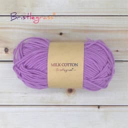 BRISTLEGRASS 1 Skein 50g Acrylic Crochet Yarn 5 Strand Milk Cotton Thread Baby Sweater Scarf Doll Fabric DIY Hand Knitting Craft