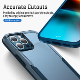 For iPhone 11 12 13 14 15 Pro Max Xs XR X SE 2022 8 7 6 Plus Armor Shockproof Case Heavy Duty TPU Bumper Hard Plastic Back Cover