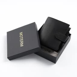 Moterm Luxe 2.0 Series Pocket Size Planner Pebbled Grain Leather A7 Notebook with 30MM Ring Mini Agenda Organizer Diary Notepad