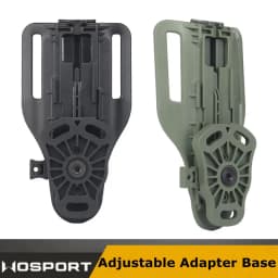 Tactical Gun Holster Adapter Platform TMC Vubl Adjustable Height Mid Low Ride Loop for GL 17 M9 P226 Pistol Drop Waist Paddle