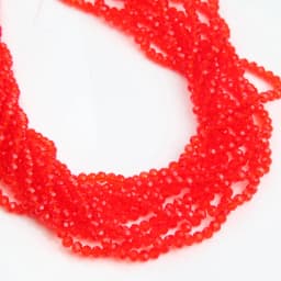 1strand 3*4mm 6mm Crystal Rondelle Beads Faceted Loose Spacer Glass Beads Multicolor Diy for Jewelry Making Bracelet Necklace