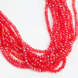 1strand 3*4mm 6mm Crystal Rondelle Beads Faceted Loose Spacer Glass Beads Multicolor Diy for Jewelry Making Bracelet Necklace