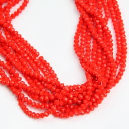 1strand 3*4mm 6mm Crystal Rondelle Beads Faceted Loose Spacer Glass Beads Multicolor Diy for Jewelry Making Bracelet Necklace