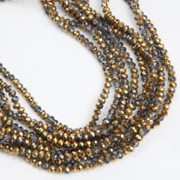 1strand 3*4mm 6mm Crystal Rondelle Beads Faceted Loose Spacer Glass Beads Multicolor Diy for Jewelry Making Bracelet Necklace