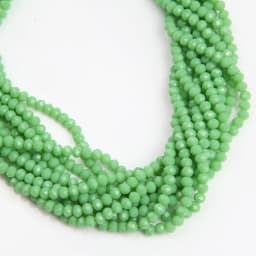 1strand 3*4mm 6mm Crystal Rondelle Beads Faceted Loose Spacer Glass Beads Multicolor Diy for Jewelry Making Bracelet Necklace