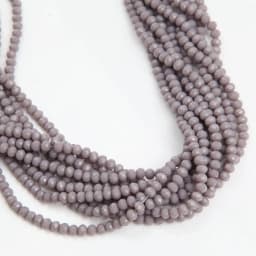 1strand 3*4mm 6mm Crystal Rondelle Beads Faceted Loose Spacer Glass Beads Multicolor Diy for Jewelry Making Bracelet Necklace