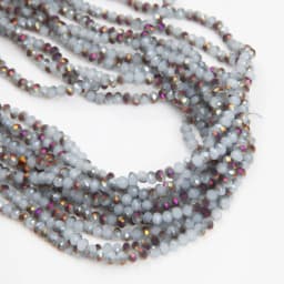 1strand 3*4mm 6mm Crystal Rondelle Beads Faceted Loose Spacer Glass Beads Multicolor Diy for Jewelry Making Bracelet Necklace
