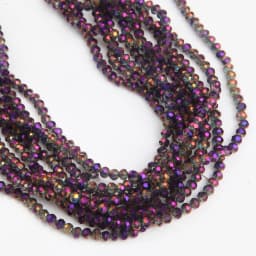 1strand 3*4mm 6mm Crystal Rondelle Beads Faceted Loose Spacer Glass Beads Multicolor Diy for Jewelry Making Bracelet Necklace