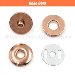 10sets/lot 17mm Magnet Buckle Magnetic Snap Buttons Purse Leather Fasteners Clasps Purse Bag Wallet Notebook Craft Punch Tool