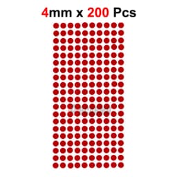 2MM 3MM 4MM 5MM 10MM Water Damage Security Label Sensitive Warranty Indicator Sensors Repair Waterproof Round Sticker