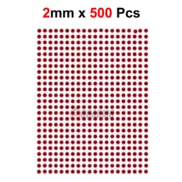 2MM 3MM 4MM 5MM 10MM Water Damage Security Label Sensitive Warranty Indicator Sensors Repair Waterproof Round Sticker