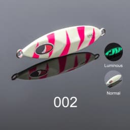 NOEBY Luminous Slow Pitch Jig 60-210g Metal Jig Slow Fall Saltwater Boat Fishing Offshore Jigging